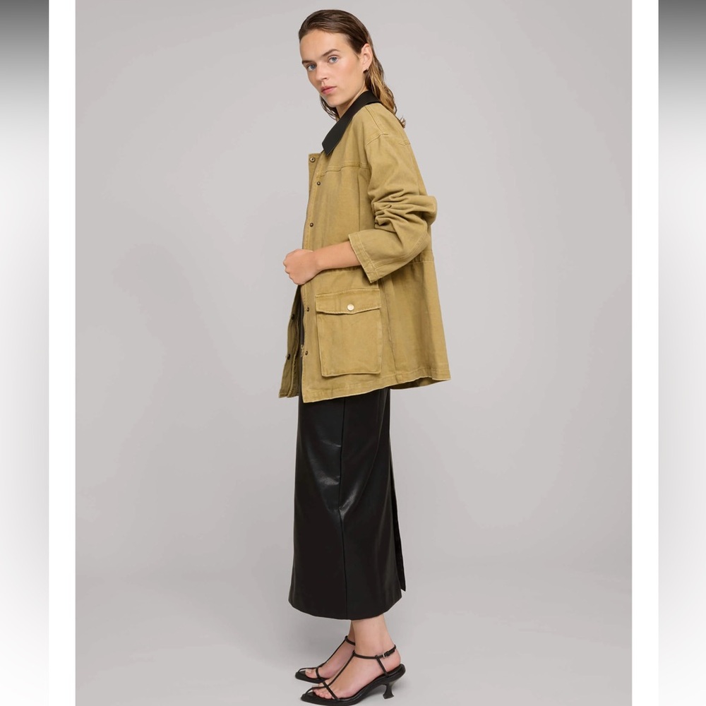 Pixie Market Tan And Black Jacket - image 2